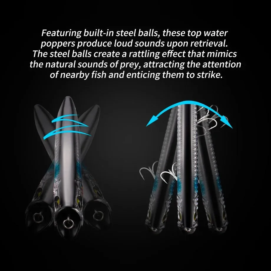 Fishing Lures KAGELOU 125 Surface Hard Baits Saltwater