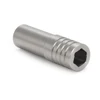 Screwdriver Extension Pole Adapter Sleeve For 6.35 Bits Leatherman Flat Bit Free T2 T4 K2 K4 P2 P4 Stainless Steel Inlaid Magnet 3