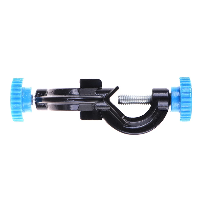 Laboratory Clamps 2pcs New Lab Stands Double Top Wire Clamps Holder Metal Grip Supports Right Angle Clip
