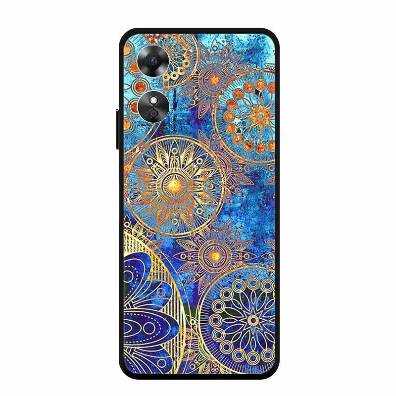 Cool Animal Design Black Edge Silicone Soft Phone Cover Case