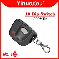 10 Dip Switch 300MHz Linear Multi Code MCS308911 3089 3060 3070 4120 Garage Door Remote Control Replacement Gate Control Opener 1