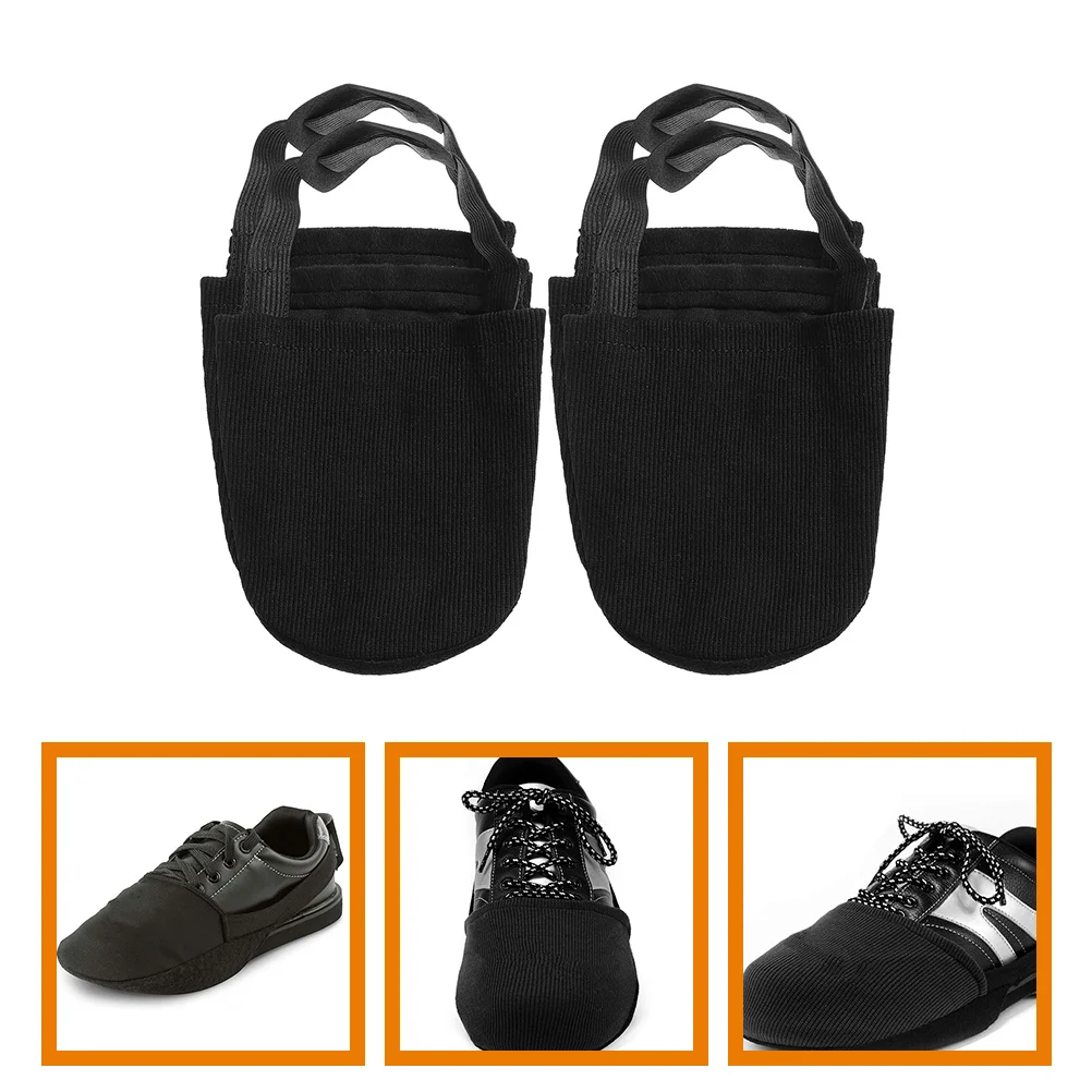 

2 Pairs Bowling Shoes Slider Cover for Accessories Sliders Equipment Sports Tool Cotton Wear-resist Covers
