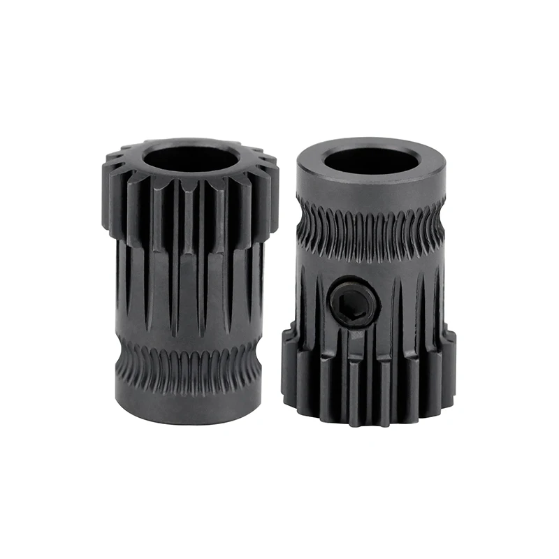 2PCS Extrusion Wheel / Nano Hardened Extrusion Wheel 3D Printer Gears Extrusion Wheel High-precision Processing, Suitable for Hi 2pcs nano coating hardened extrusion wheel voron bng accessories high precision processing suitable for high end voron models