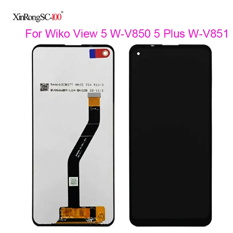 For Wiko View 5 W-V850 5 Plus W-V851 Touch Screen Digitizer Glass