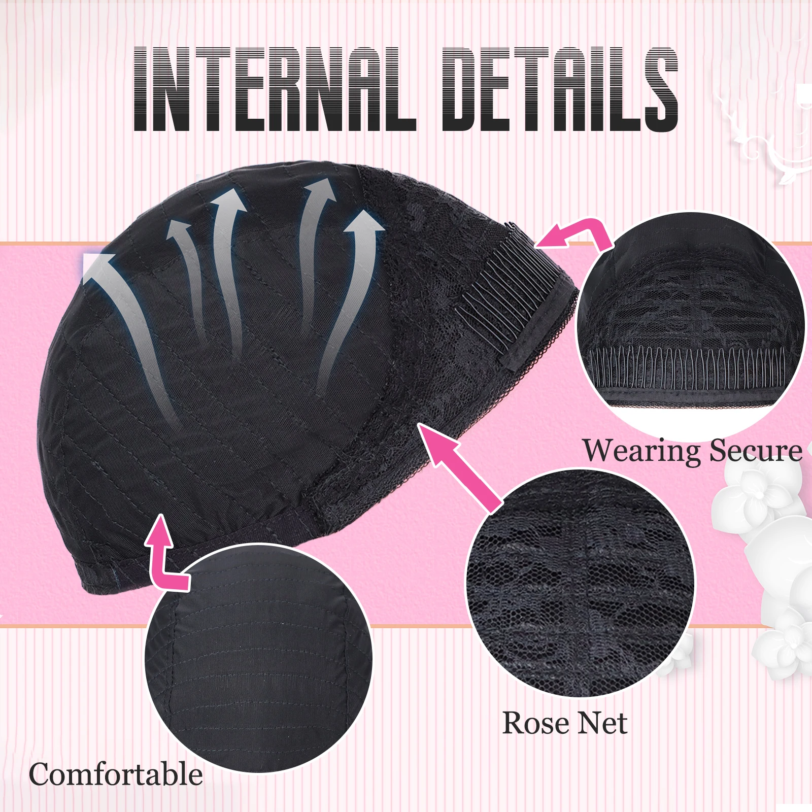 Tereshar Synthetic Yaki Straight Half Wig with Braided Hair Band Wig for Black Women Heat Resistant Wigs
