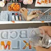 Silicone Alphabet Resin Mold 5
