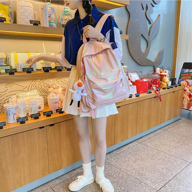 Backpack for Women College School Bags Teenage Girls Casual Female Laptop Travel Bagpack