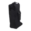 Boot Bag with Handle Oxford Cloth and Leather Black Waterproof Portable Boots Storage Bag for Cowboy Boots Snow Boots 5
