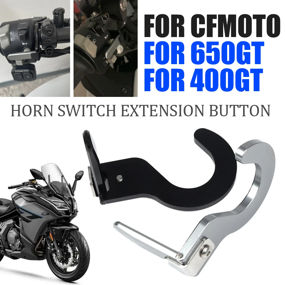 Accesorios de motocicleta para CFMOTO 650GT 400GT 650 GT 400 GT GT650  GT400, interruptor de bocina izquierda, botón de extensión, protector de  tapa auxiliar _ - AliExpress Mobile
