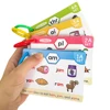 Kids Phonics Learning Flash Cads Educational Toys Teacher Teaching Aids Montessori English Words Training Vocabulary Building 5