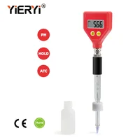 Yieryi Digital PH Meter ATC PH Soil Fruit Test Pen 0-14 PH Analyzer Aquarium Swimming Pool Water Quality Analysis Instruments 1