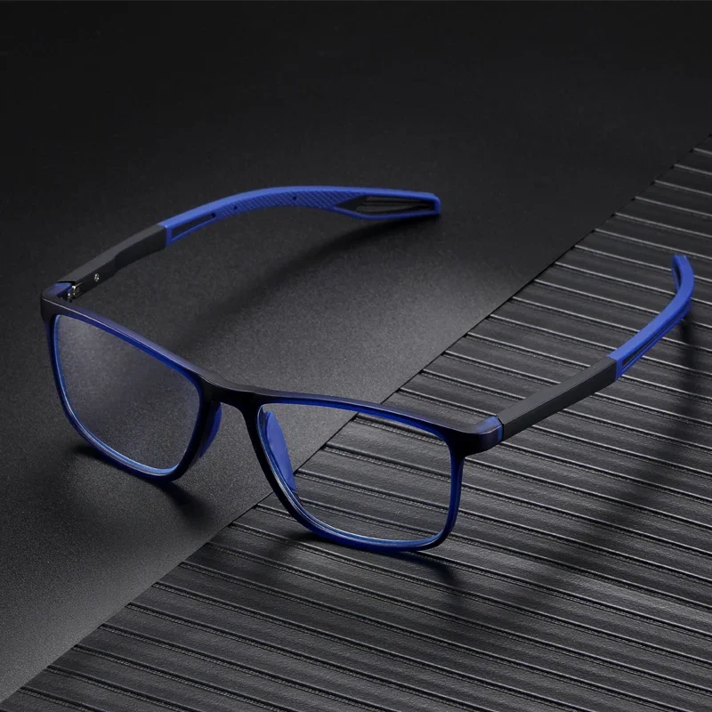 TR90 Sport Myopia Glasses Men Ultralight Anti Blue Light Prescription Eye Glasses Women Nearsighted Eyewear 0 -1.5 -2.0 To -6.0 3