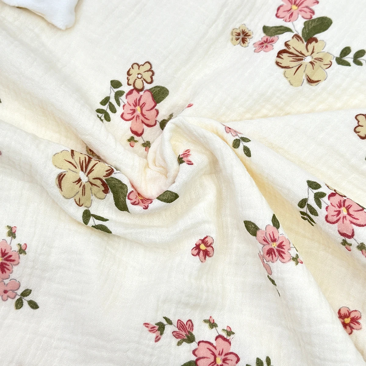 Winter Baby Blanket & Swaddling Newborn Thermal Soft Fleece Blanket Flowers Bedding Cotton Quilt Infant Bedding Swaddle Wrap