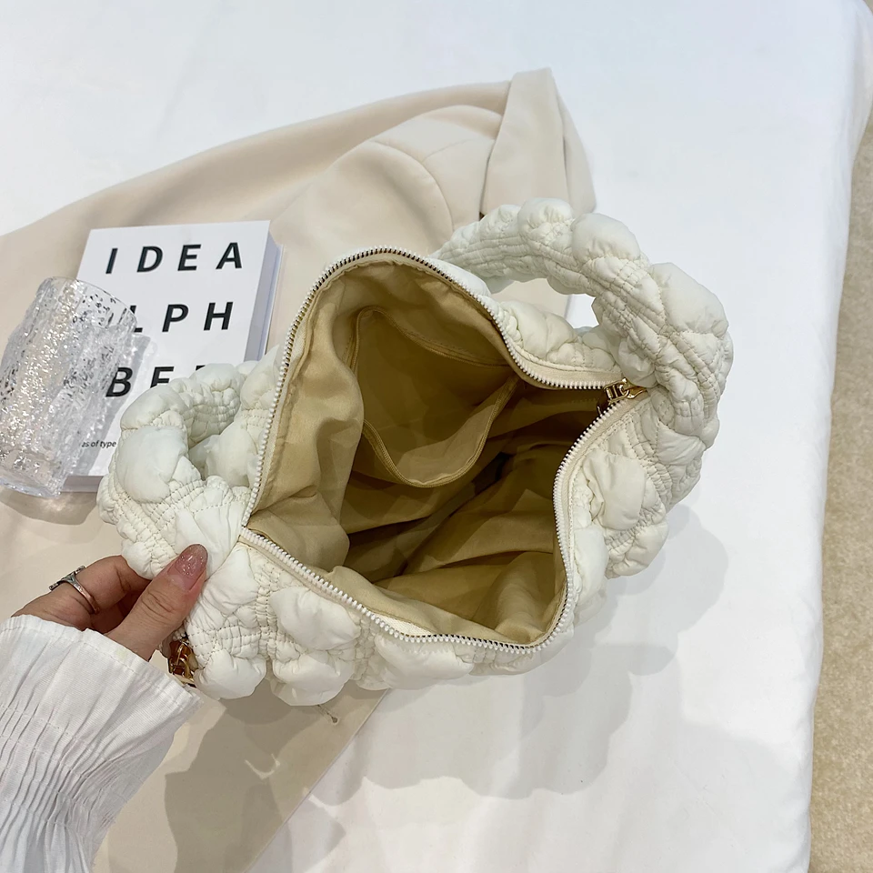 Women Nylon Handbags Female Single Shoulder Bags Ladies Tote Crossbody Pack Vintage Solid Messenger Bags