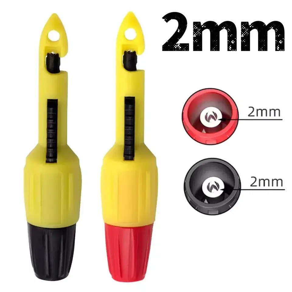 2PCS Insulation Wire Piercing Puncture Probe Test Hook Clip with 2mm/4mm Socket Automotive Car Repair image 8