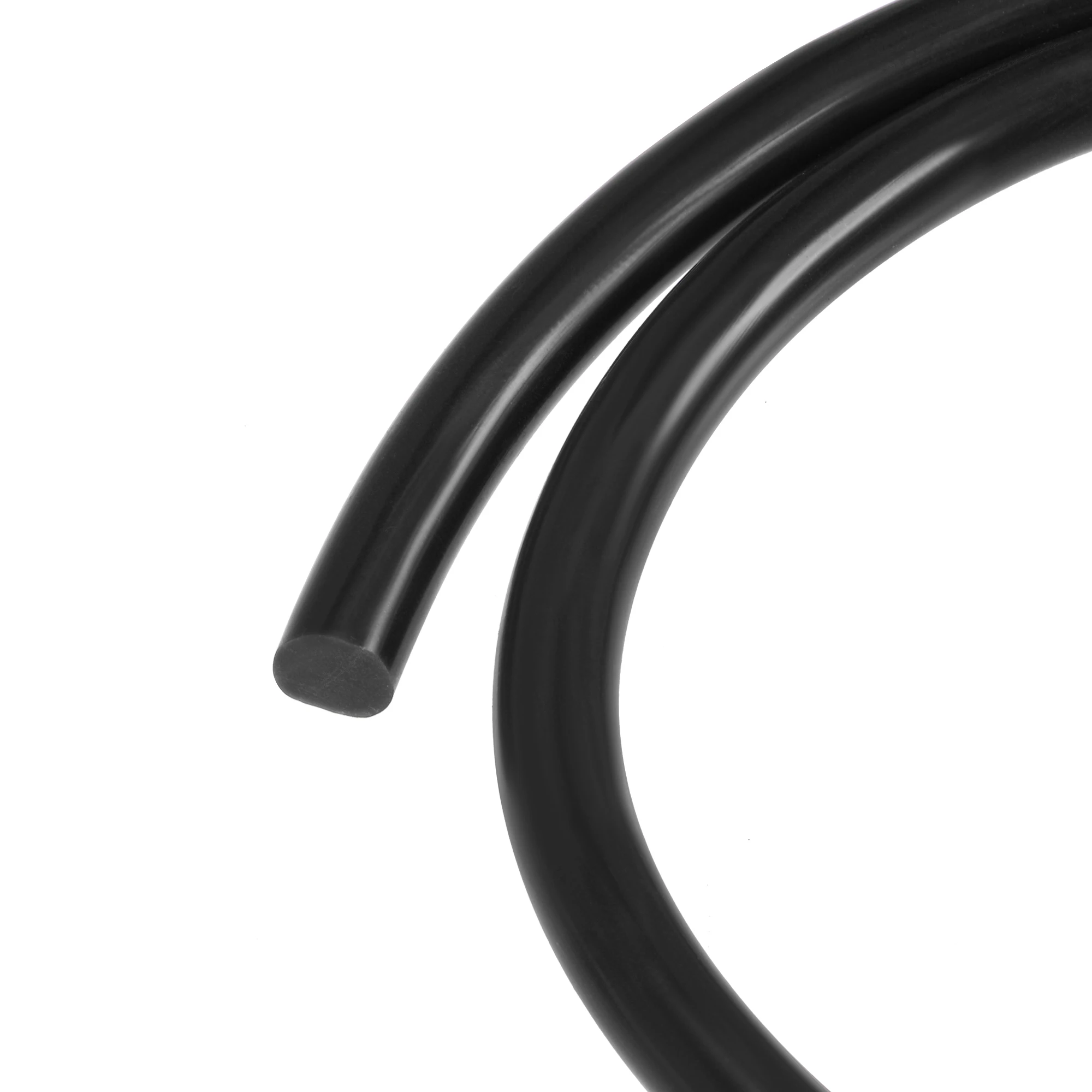 

Uxcell Silicone Bending Insert Hard Tube 1/2" 5ft Black Soft for Rigid PETG Tubing Water Cooling