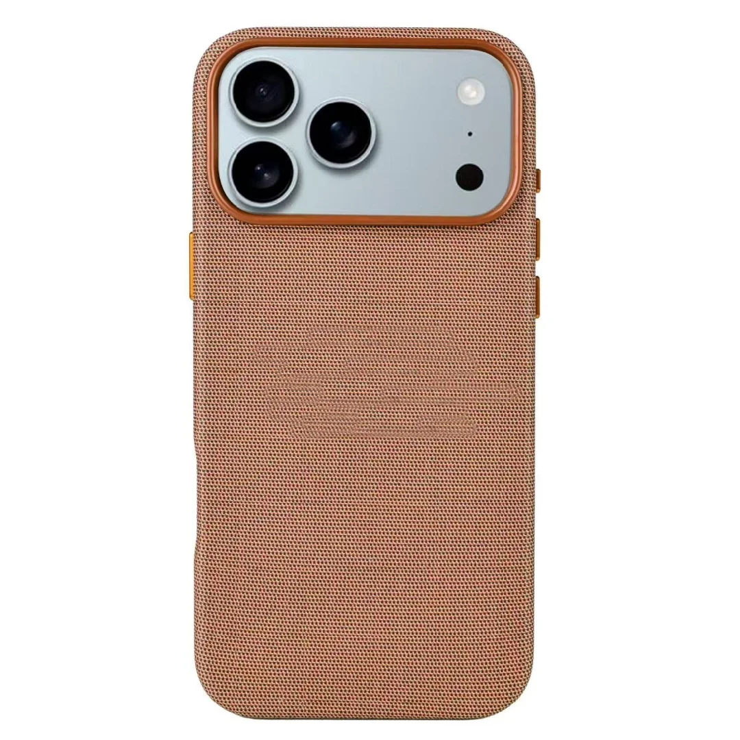 MagSafe Technology Woven Case with Magnetic Strap and Wireless Charging