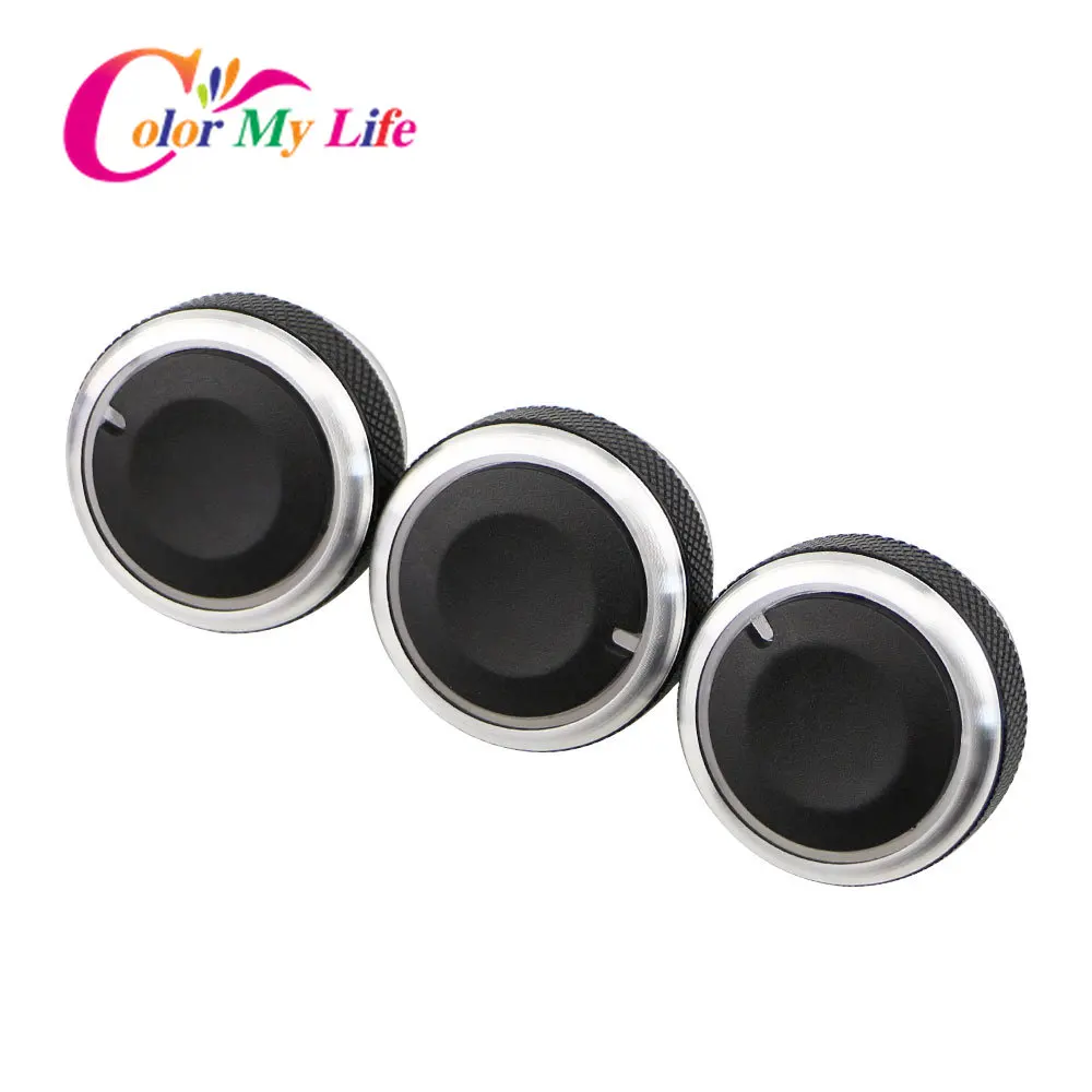 Car Air Conditioning Turning Switch Knob 3pcs/Set for Ford Focus 2 MK2 Focus 3 MK3 2005-Mondeo C-MAX