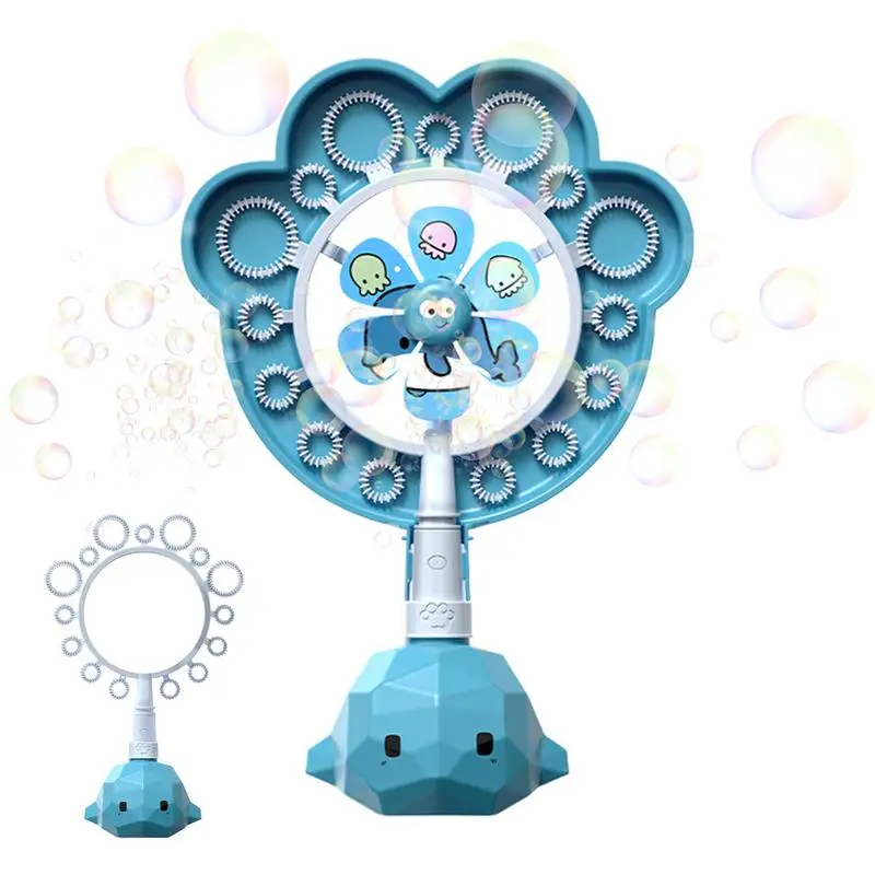 

Bubble Wands Party Favors Outdoor Bubble Machine Wand For Kids Creative Windmill Spinner Bubble Blower Kid Funny Toys For Teens