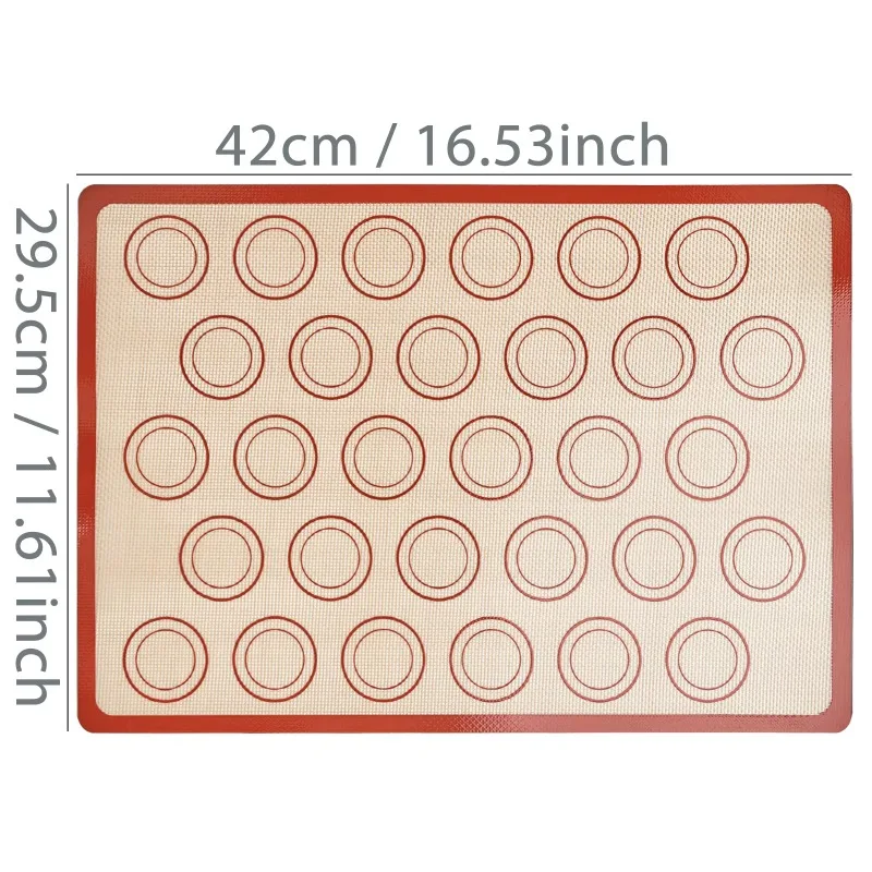 Silicone Baking Mat Reusable Non-stick for Cookie Bread 1PC silicone baking mat