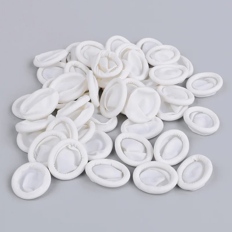Disposable latex rubber finger cots sets fingertips protector glove 20Pcs/100Pcs