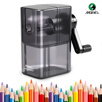 Temperamatite manuale Marie da 1 pezzo, 5 regolabili per schizzi, matite colorate e grafite, palmare per adulti, aula, scuola