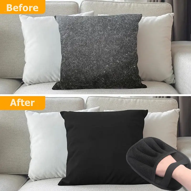 Pet Hair Removal Tool Static Gloves for Pet Hair Dog Cat Remover Glove for Couch Clothes Car Carpet Bed Bedding Furniture