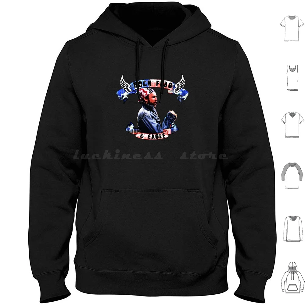 

Rock , Flag And Eagle Hoodies Long Sleeve Flag And Eagle Sunny Charlie America Comedy Classic Funny