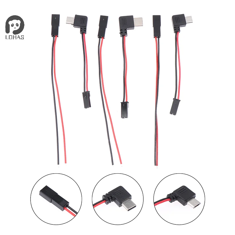 Фото Интерфейс для мотоцикла USB-Micro Type C 90 градусов штекер + JST штекер USB к JST/SYP терминальный интерфейс Кабельный соединитель №1