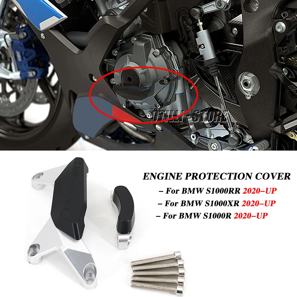 

2020 2021 2022 Engine Protectot Pad For BMW S1000RR S1000XR S1000R Motorcycle CNC Aluminum Protection Engine Guard S1000 R XR RR