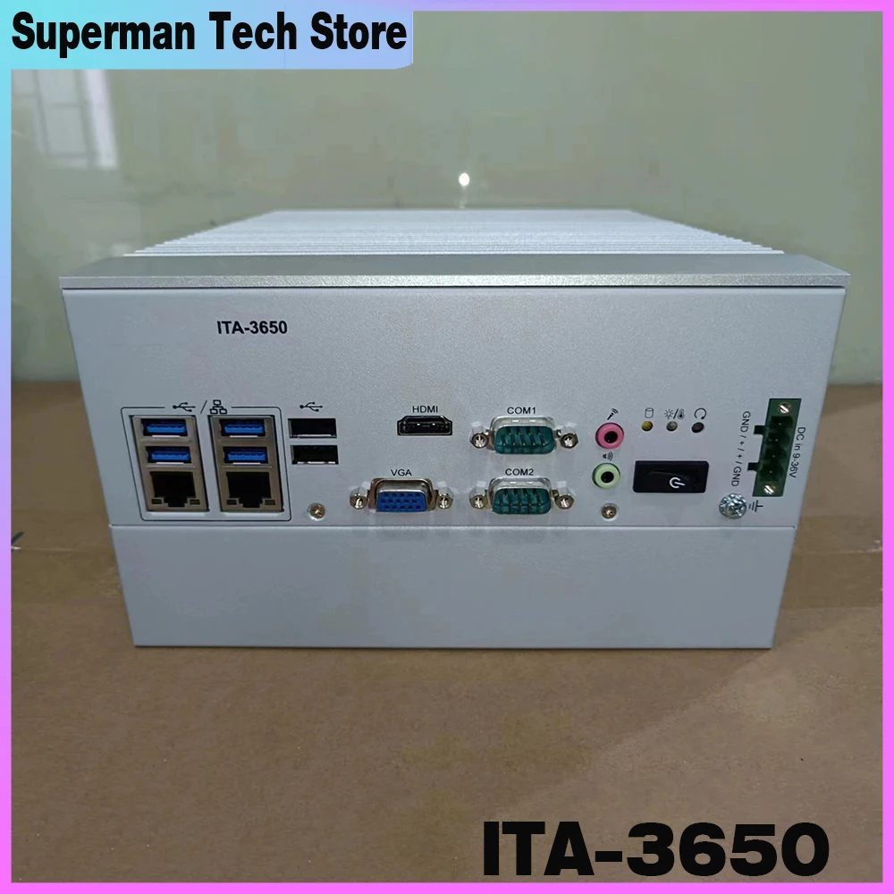 

For Advantech ITA-3650 Fanless industrial small host Bare metal No CPU Memory Hard disk ITA-3650(No expansion)