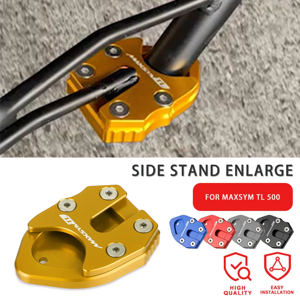 

Side Stand Enlarge For SYM MAXSYM TL 500 508 2019 2020 2021 2022 2023 Motorcycle Accessories Plate Kickstand Extension Keychain