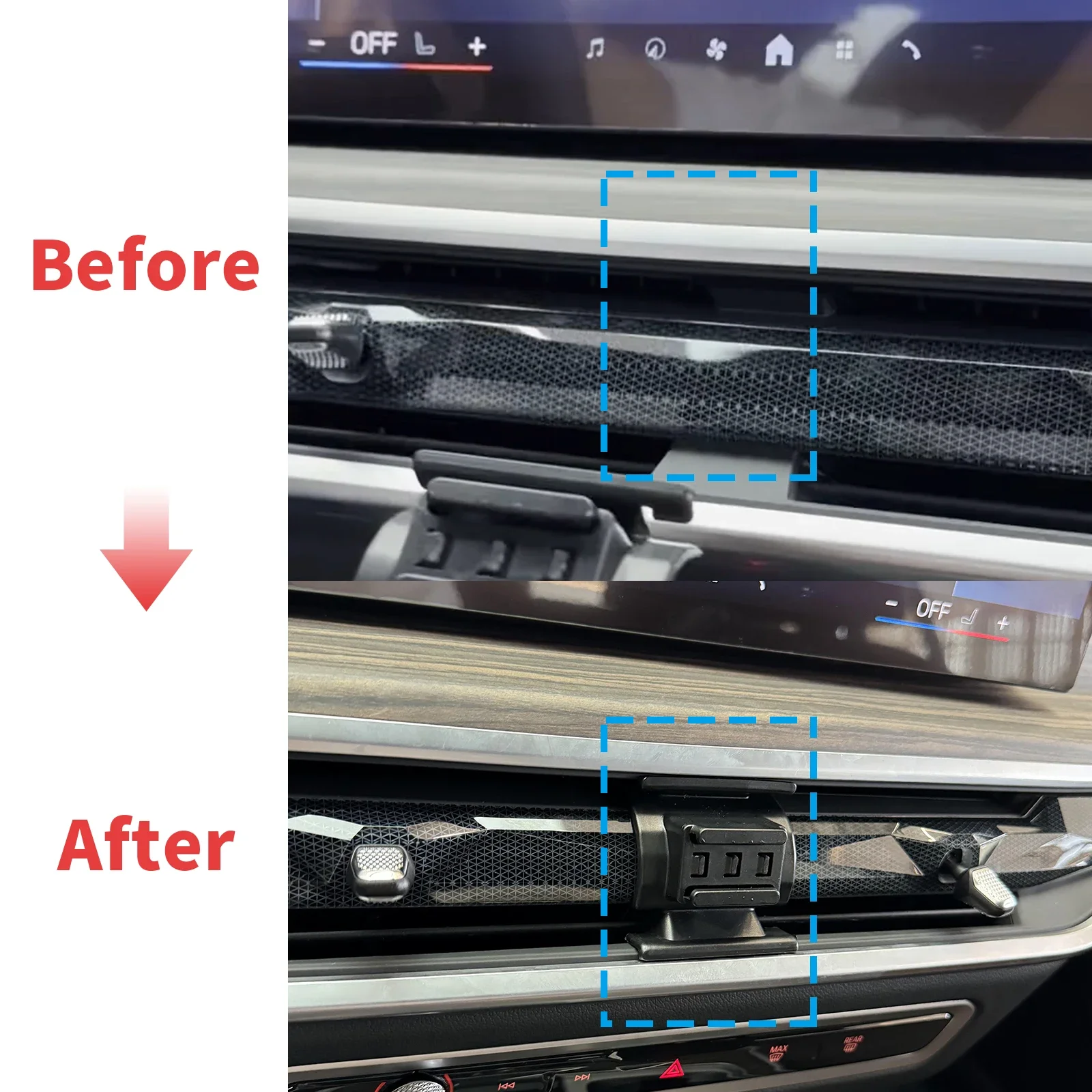 BMW X5 2023 2024 2025 GPS 브래킷 네비게이션 스탠드 자동차 액세서리 용 자동차 휴대 전화 홀더