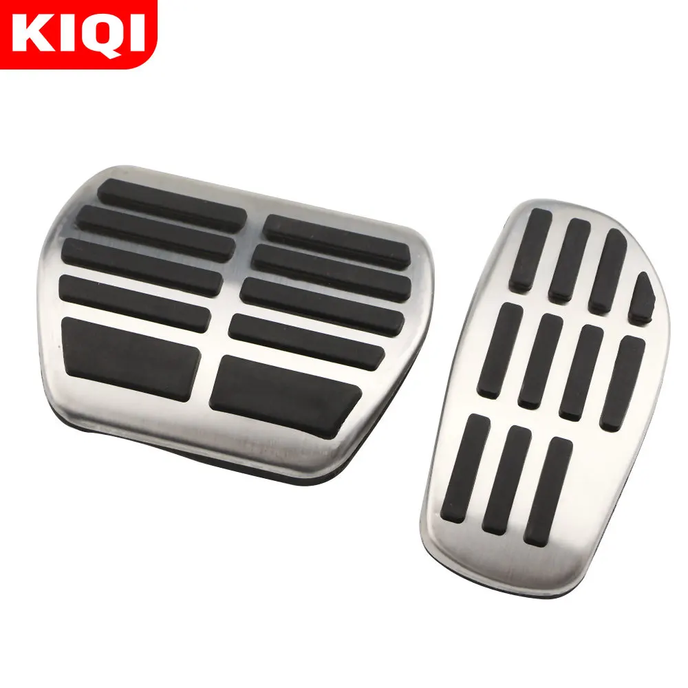 AT MT Pedal Cover for Renault Clio Gas Brake Cluth Pedal Protection Covers Car Pedals Replacement Parts