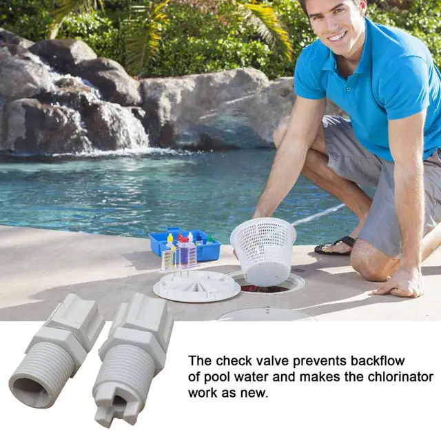 Ellenőrizze A Szelep Oldószer Csatlakozásait Cl200 Cl220 Cl220Br Clx220Ea Sorozatú Medence -Ellenőrző Visszaáramlás Megelőzéséhez Aljzat Abs Unió - Image 2