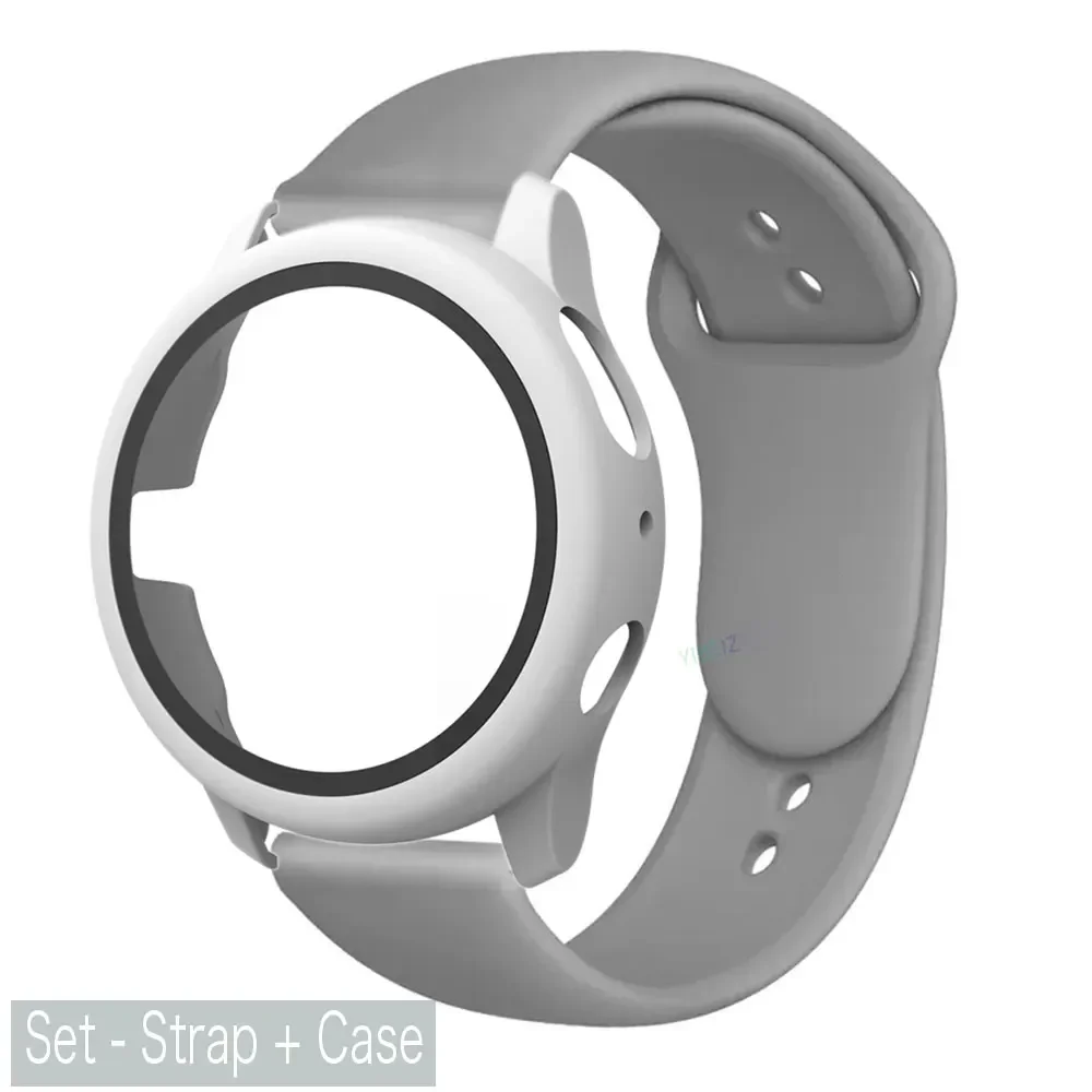 Protective Glass Film Case & Strap Set with Bracelet Accessories