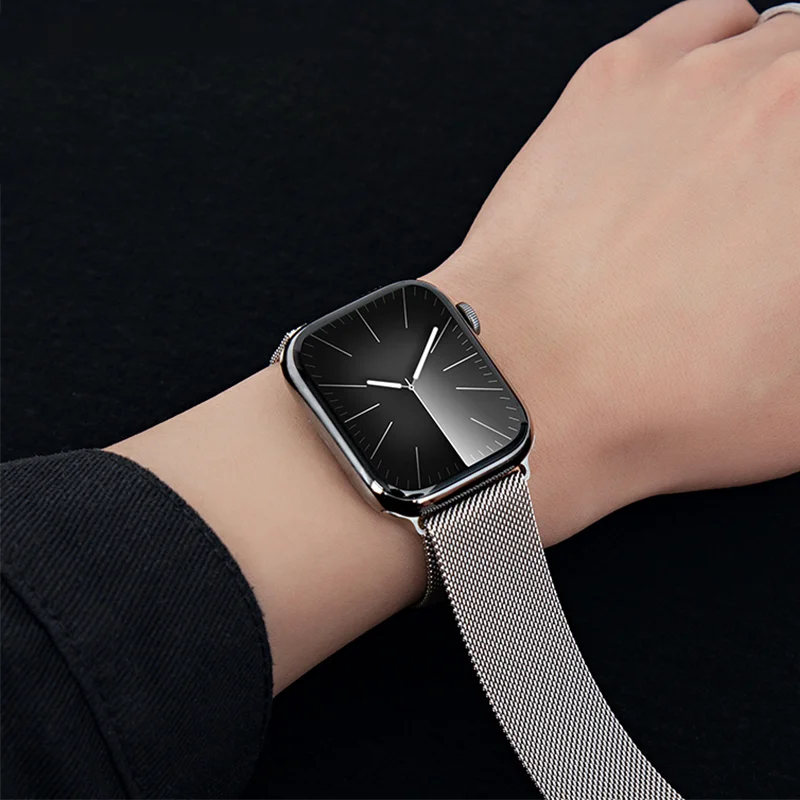 Premium Milanese Loop Watch Band - Stainless Steel Mesh Bracelet