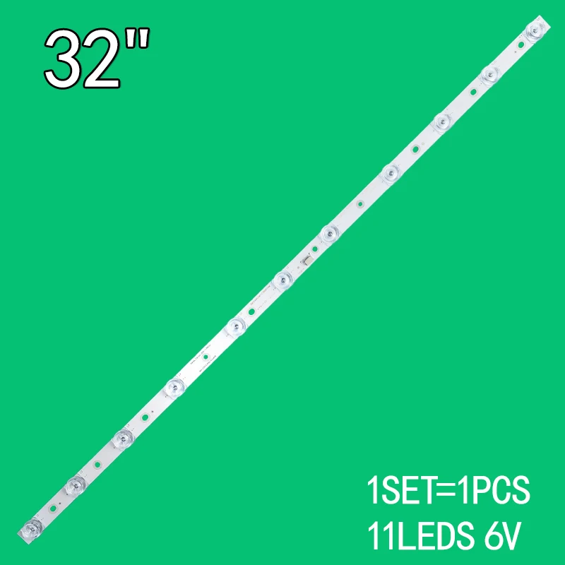 590mm For TCL 32inch LED Backlight TV 11Leds 4C-LB3211-ZM02J 32A160 32A265 32A160 32A260 32P6H 32F6H 32P6 32L2F 32L8H 32F8H