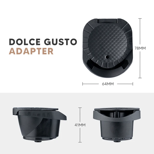Icafilas Adapter A Dolce Gusto Maker Számára, Eredeti Nespresso Kapszula Hüvelyekkel Vagy Kávépor -Transzformációs Tartóval Piccolo Xs -Hez - Image 5