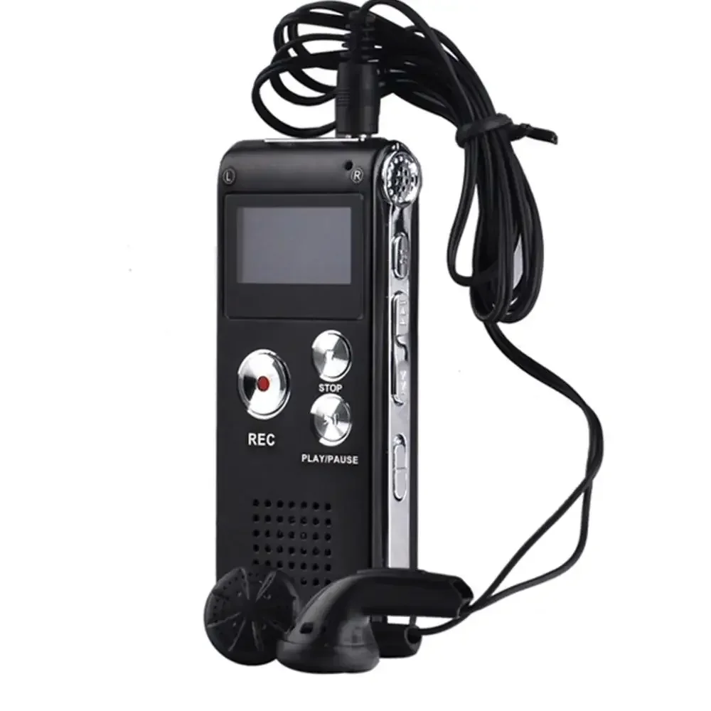 Multifunctional Rechargeable 8GB 650HR Digital Audio Voice Recorder Dictaphone Intelligent MP3 Player High-definition Portable voice recorder