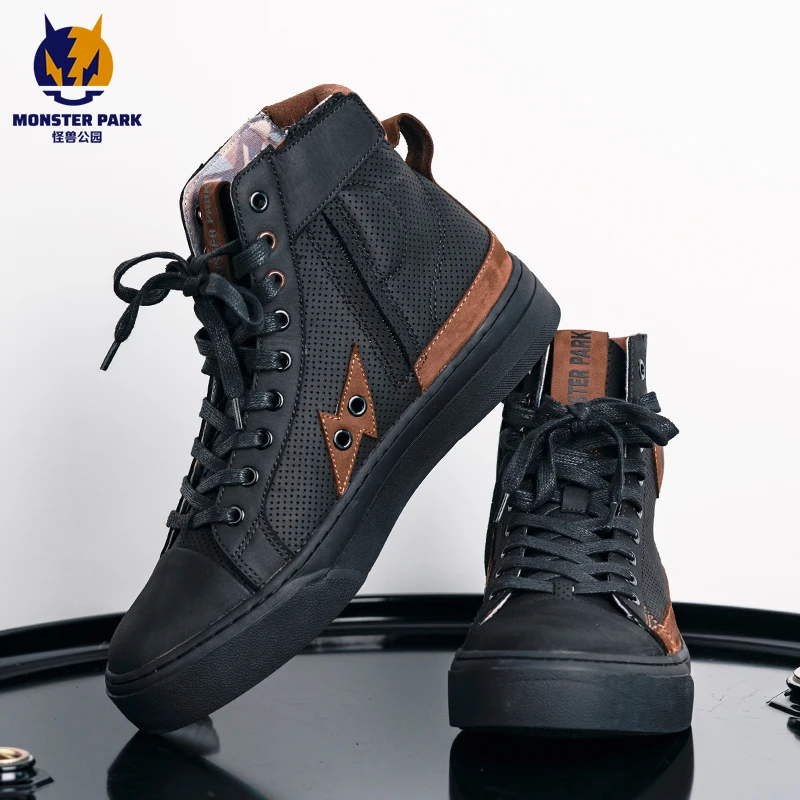 Motorcyclist Boots Wear-Resistant Men and Women For 4 Season Botas De Moto Motorcycle Shoes Riding boots Breathable sports shoes safety shoes motorcycle shoes motorcycle boots