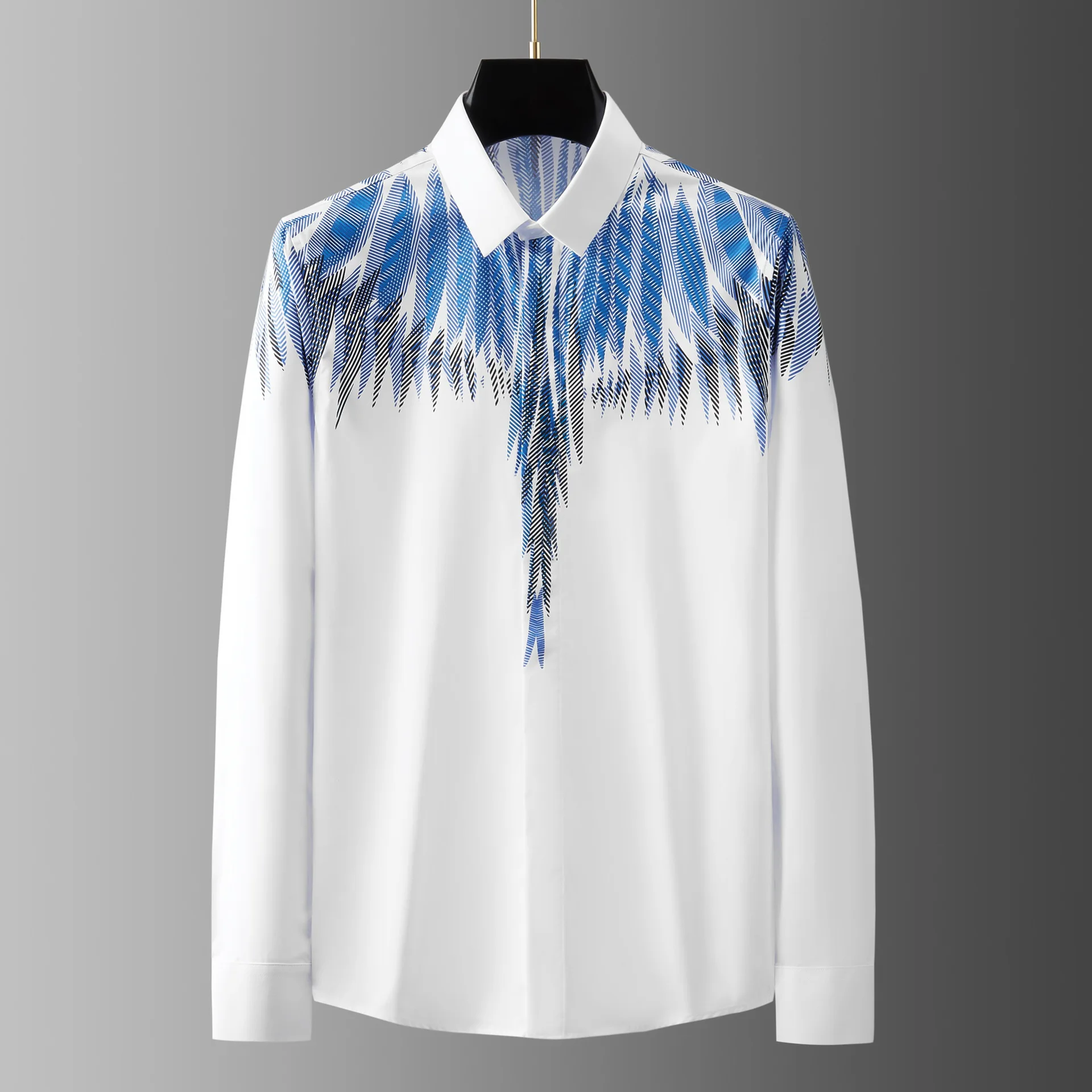 

Мужская хлопковая рубашка с короткими рукавами и карманами, Размеры S-3XL