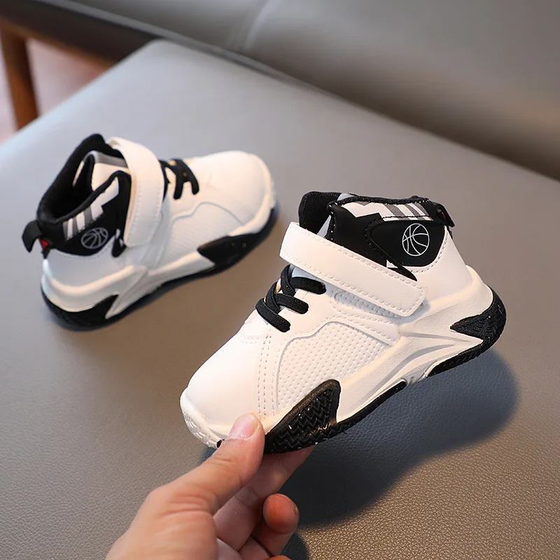 Sports Shoes Kids Sneakers Kids Shoes Kids Sports Shoes Children Running Shoes Soft Sole Breathable Jogging Basketball Training Shoes for Boys
