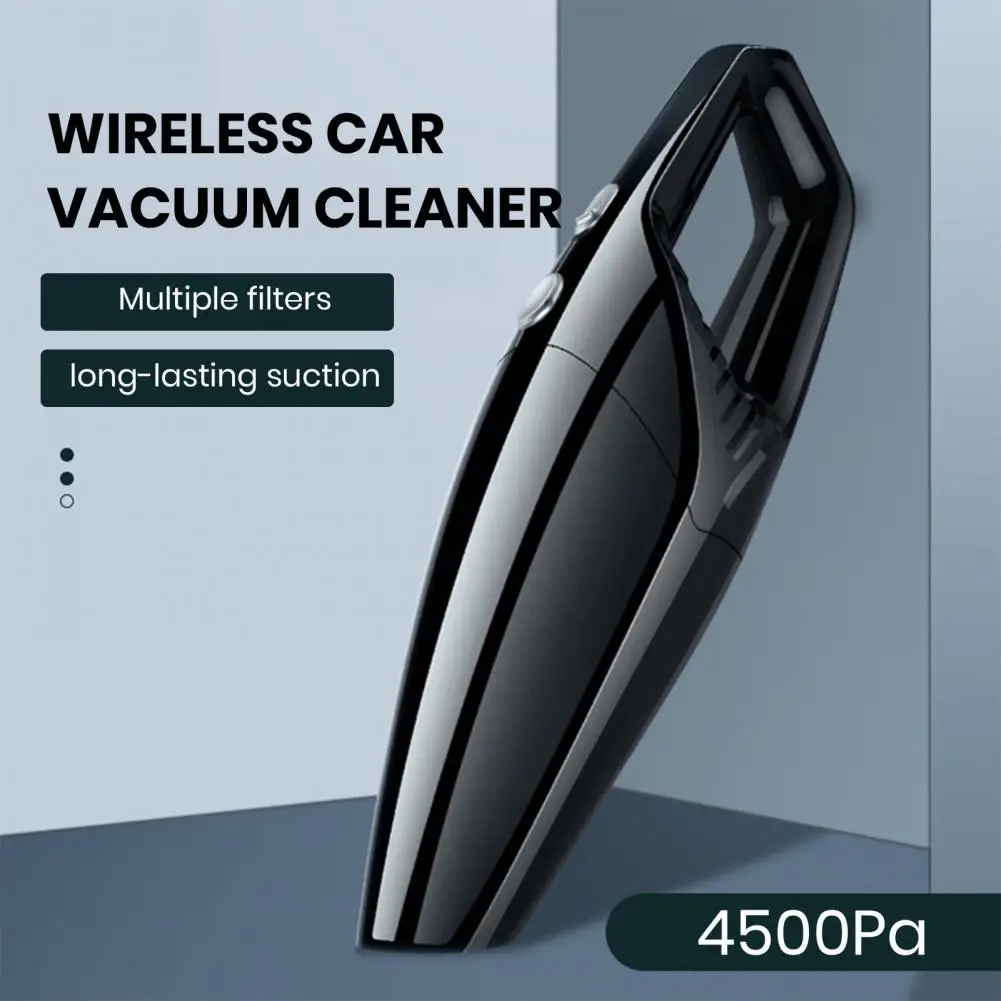 Super Suction Power Vacuum Portable Cordless Car Vacuum Cleaner with Multiple Accessories for Home Car Low Noise 120w 4500pa