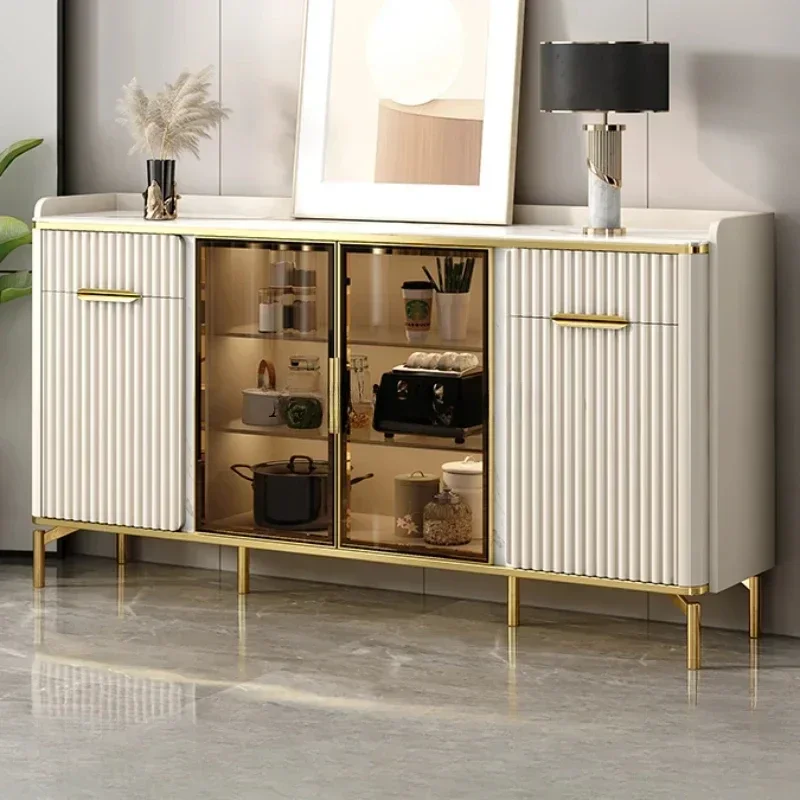 Art Side Panel Modern Wooden Countryside Style et Design Side Panel Corner Living Room Kitchen Furniture