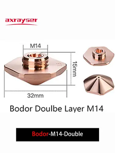 All Types Laser Nozzles Fiber Cutting Machine Double/Single Dia.28/D32mm for Raytools Precitec WSX HSG Bodor HANS Laser Head - Image 25