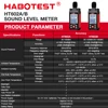 HABOTEST HT602 Sound Level Meter Digital Handheld DB Meter Sonometros Noise Audio Level Meter 30-130dB Decibels Mini Sound Meter 3