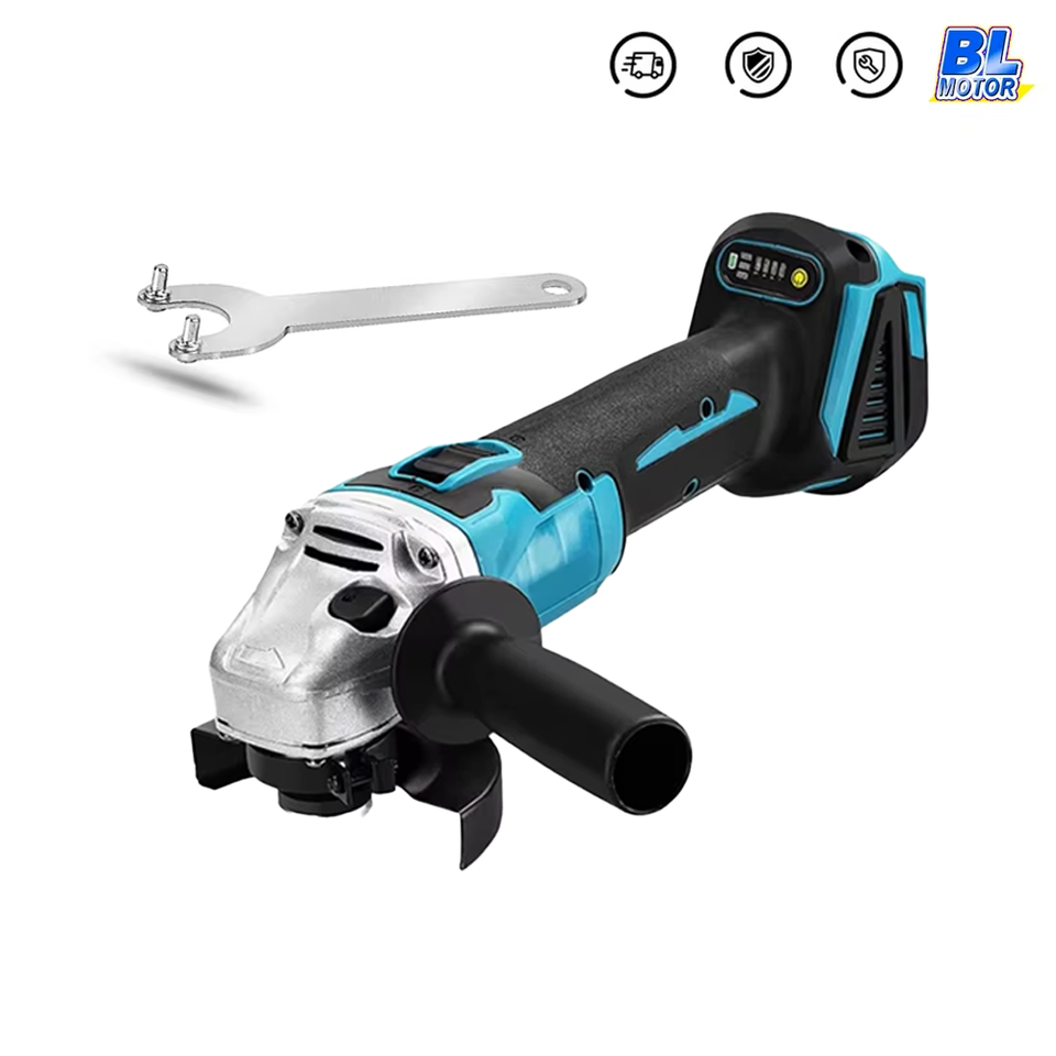 125mm Brushless Angle Grinder Li-ion Battery Cordless Cutting Polishing Grinding For Makita 18V Battery