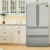 19.2 cu.ft Total Capacity - 36" Inch French Door Counter Stainless Steel Fridge with Child Safety Lock and Touch Control 5