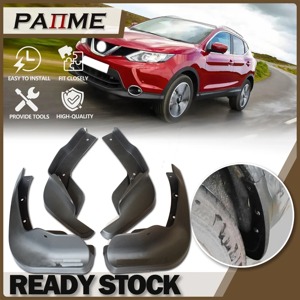 

Автомобильные Брызговики, подходят для NISSAN QASHQAI 2015-2020, литые Брызговики, передние и задние щитки от грязи, модель YC101127